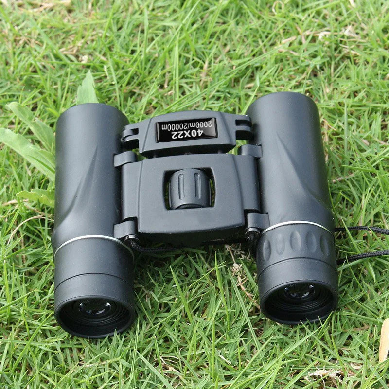 40x22 HD Mini Binoculars – Long-Range Folding Telescope