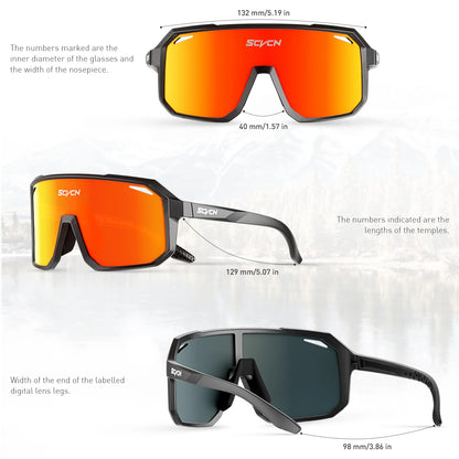 SCVCN UV400 Cycling and Sports Sunglasses