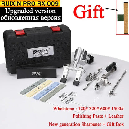 Ruixin Pro RX009 Knife Sharpener System – Upgraded Aluminium Alloy 360° Flip