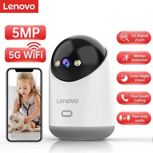 Lenovo SmartCam 5MP WiFi Surveillance Camera