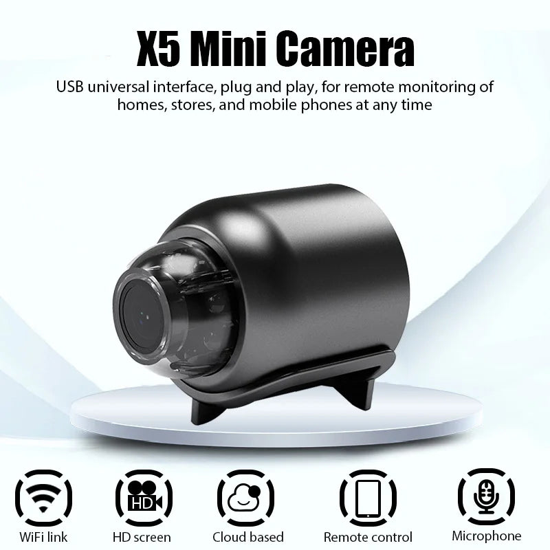 Mini Wi-Fi Camera 1080P HD