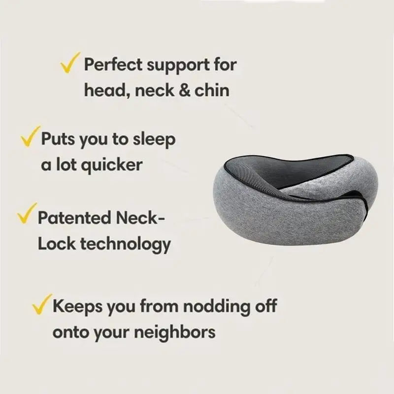 CloudRest Memory Foam Neck Pillow