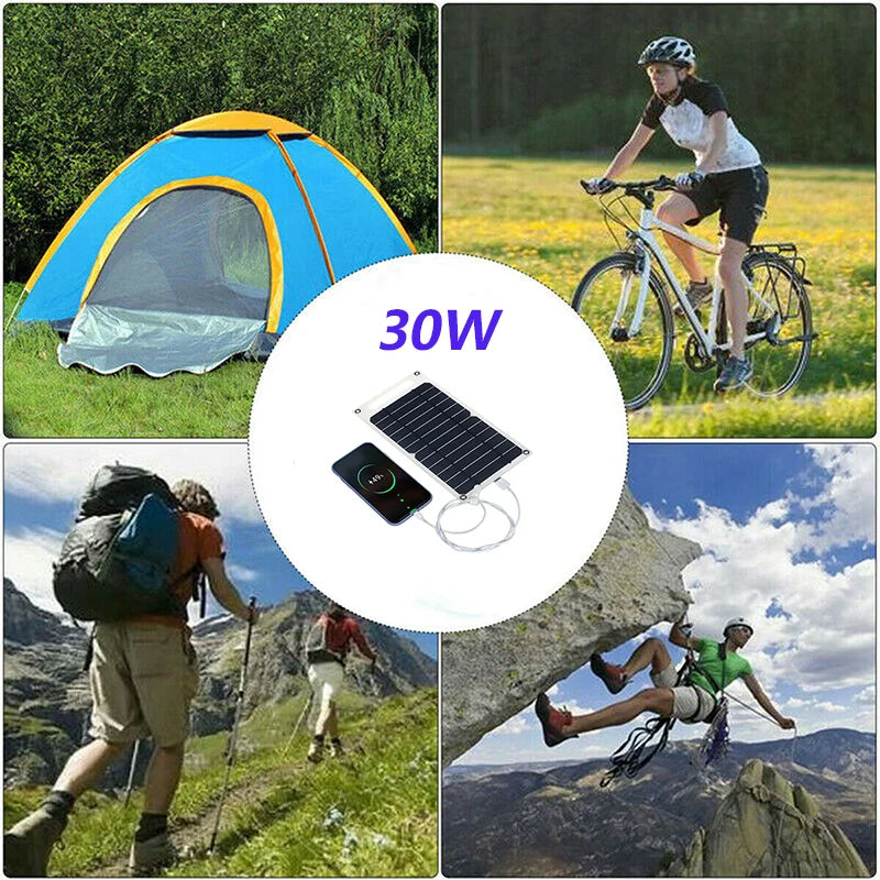 SunCharge 30W Solar Panel Power Bank