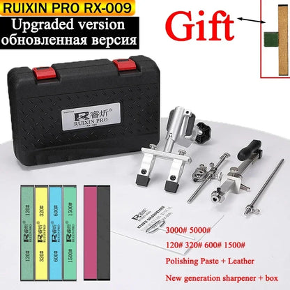 Ruixin Pro RX009 Knife Sharpener System – Upgraded Aluminium Alloy 360° Flip