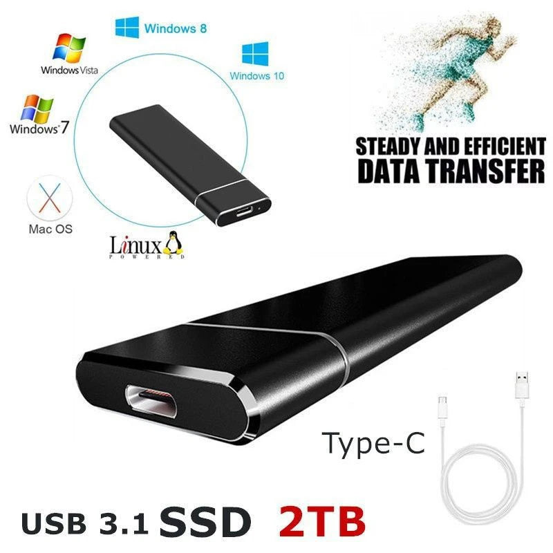 1Pc M.2 SSD Mobile Solid State Drive