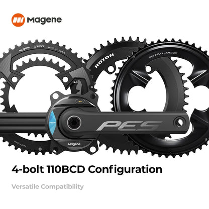 Magene PES P505 Power Meter Crankset with Pedal Balance & Cadence