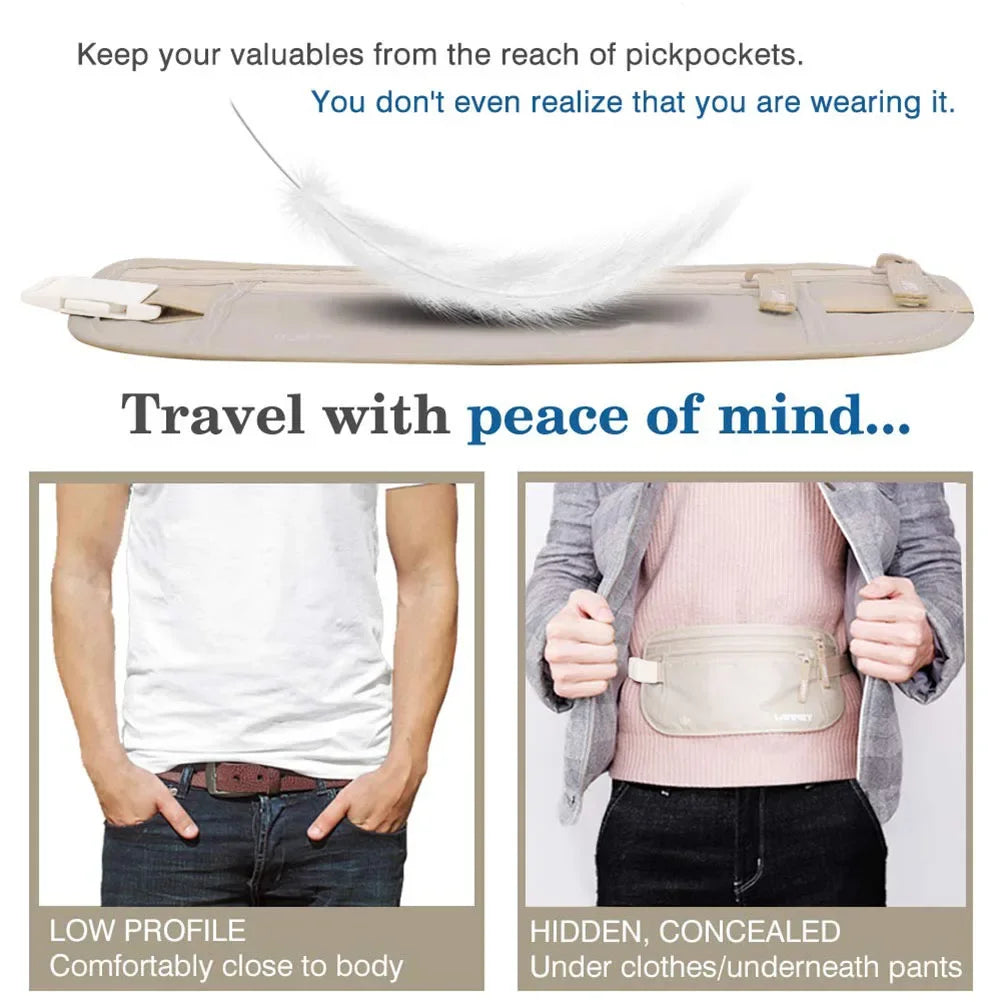 StealthSafe Invisible Travel Waist Pack