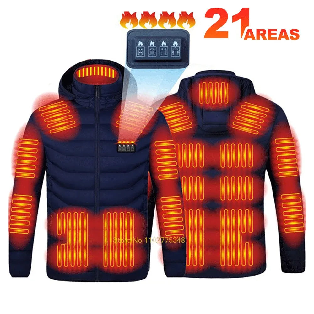 21 Areas USB Heated Jacket