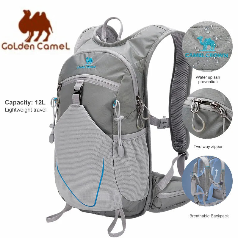 GOLDEN CAMEL 12L Waterproof Mountaineering Backpack